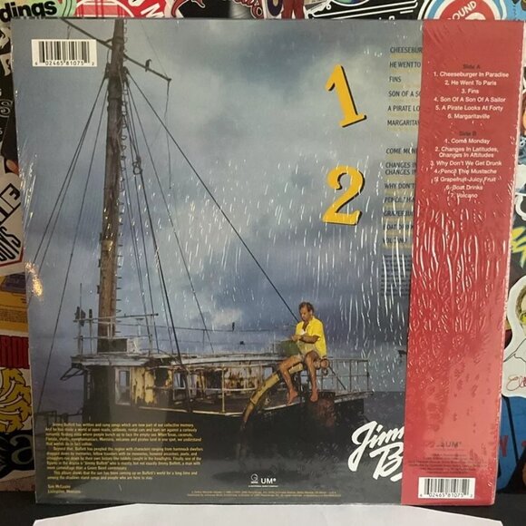 Jimmy Buffett Songs You Know By Heart LP ~ Exclusive Colored Vinyl ~ New/Sealed! - Picture 2 of 2